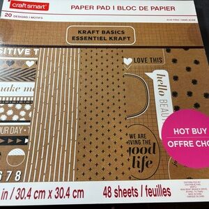 Craft Smart Kraft Basics Paper Pad